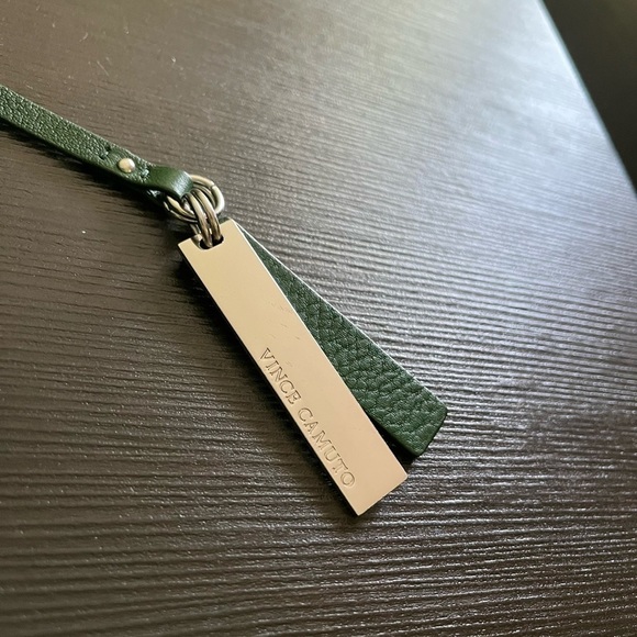 Green Vince Camuto Kenzy leather bag - Picture 4 of 12